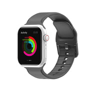 アップルウォッチ用 Apple Watch用 バンド 腕時計ベルト シリコン 交換 38 40 41 42 44 45mm くすみカラー