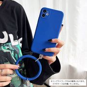 リングストラップ ストラップホルダー シリコン リストストラップ 挟むだけ 手首 ハンドリング 落下防止 ブレスレット キーリング かわいい おしゃれ 携帯 ケータイ スマートフォンアクセサリー