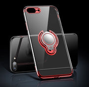 iPhoneケース フィンガーリング付き カバー スマホケース マグネット スタンド 車載ホルダー対応 傷防止 背面 カメラ保護 TPU クリアカラー 透明 ソフトシェル おしゃれ シンプル apple 13 12 11 ProMax mini X XSMax XR SE第二世代 8 7 6 plus アイフォン スマートフォン