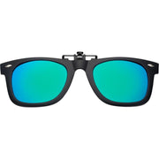 クリップオンサングラス クリップタイプ 取り付け簡単 UVカット ミラータイプ 偏光グラス 紫外線対策 UV400 メンズ 男性 レディース 女性 便利 眼鏡に装着 おしゃれ 男女兼用 ユニセックス 遮光