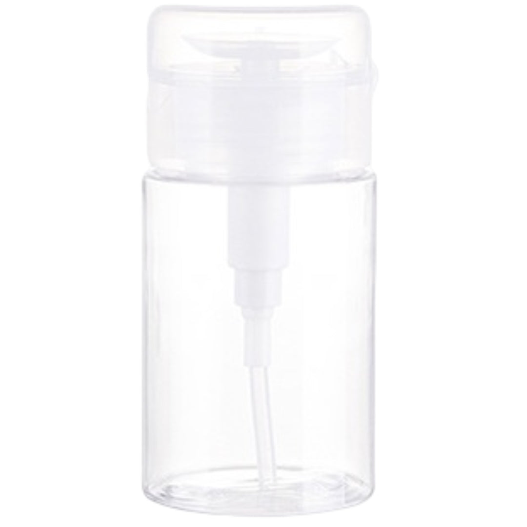 詰め替え容器 プッシュボトル ポンプディスペンサー 小分けボトル 100ml 化粧水 携帯 持ち運び 透明 クリア 旅行 トラベル