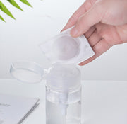 詰め替え容器 プッシュボトル ポンプディスペンサー 小分けボトル 100ml 化粧水 携帯 持ち運び 透明 クリア 旅行 トラベル