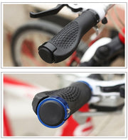 自転車用グリップカバー ハンドルカバー 左右セット ハンドルグリップ 交換 スペア ラバーグリップ 滑り止め マウンテンバイク ロードバイク 握りやすい 自転車パーツ カスタム バイカラー ブラック レッド ブルー ホワイト