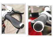 自転車用グリップカバー ハンドルカバー 左右セット ハンドルグリップ 交換 スペア ラバーグリップ 滑り止め マウンテンバイク ロードバイク 握りやすい 自転車パーツ カスタム バイカラー ブラック レッド ブルー ホワイト