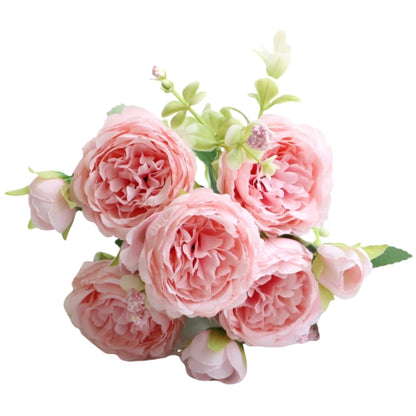フェイクフラワー 造花 インテリア フラワー バラ 薔薇 ライトピンク バリエーション画像