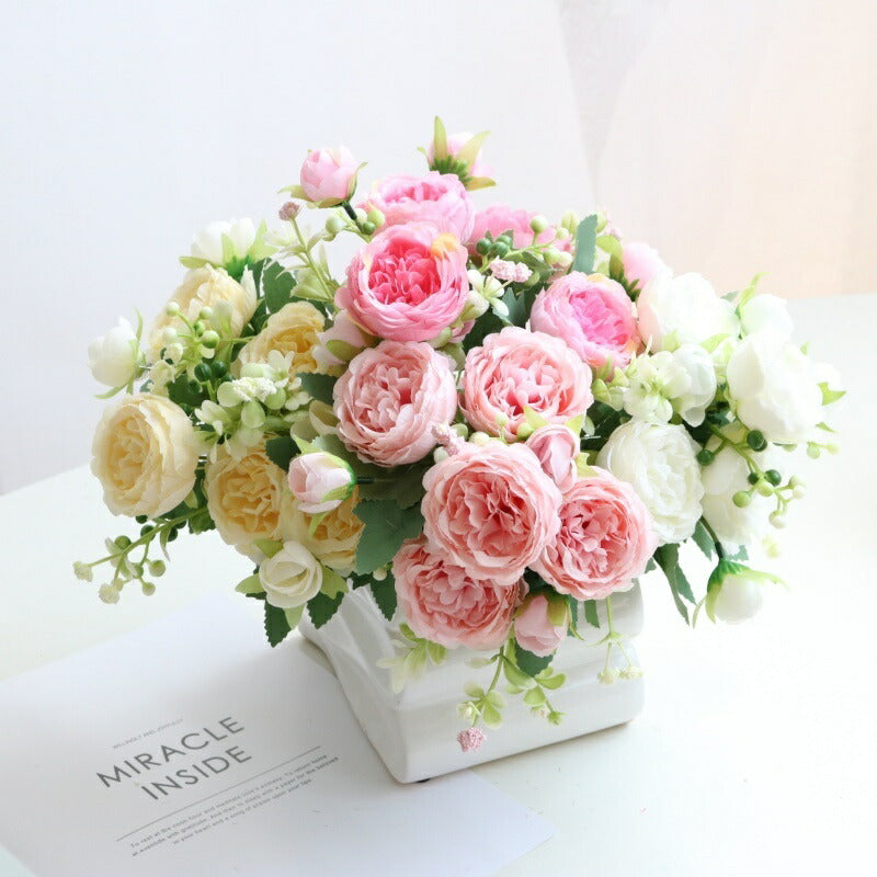 フェイクフラワー 造花 インテリア フラワー バラ 薔薇 商品画像3