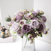 フェイクフラワー 造花 インテリア フラワー バラ 薔薇 牡丹 カラバリ豊富 蕾 つぼみ 大きめ アレンジメント DIY 花束 花 かわいい おしゃれ