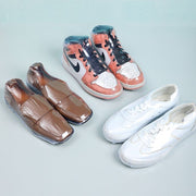 シュリンクフィルム 保護フィルム 100枚入り 50枚入り スニーカー 靴 本 密封 保管 保存 クリア 透明 熱収縮 ラップ ドライヤー対応 防塵 防汚 収納袋