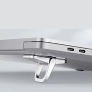 ノートPCスタンド 2個セット ラップトップ 放熱 排熱 キーボード ノートパソコンスタンド 貼付けタイプ 折りたたみ 傾斜 タブレット スマホスタンド 台座 PCアクセサリー パソコン用品