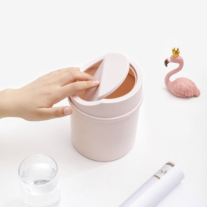 ゴミ箱 ごみ箱 ダストボックス 丸型 ラウンド 蓋つき 商品画像3