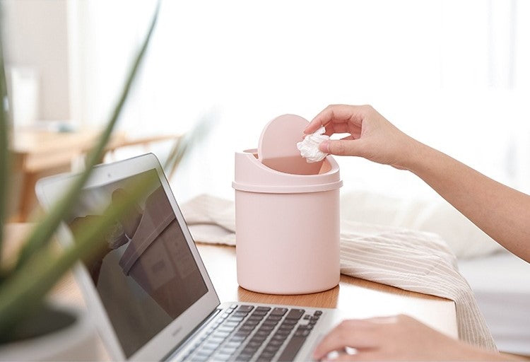 ゴミ箱 ごみ箱 ダストボックス 丸型 ラウンド 蓋つき 商品画像4