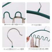 多機能ハンガー 100本セット ハンガー キャミソール ネクタイハンガー 収納 物干しハンガー 便利 収納用品 洗濯用品 整理 小物用