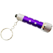 ハンディライト LEDライト ミニ懐中電灯 5灯 コンパクト キーリング付き キーホルダー 電池式 小型 かわいい 小さい おしゃれ 便利 携帯用 防災 災害時 アウトドア キャンプ 釣り フィッシング 登山 カラバリ