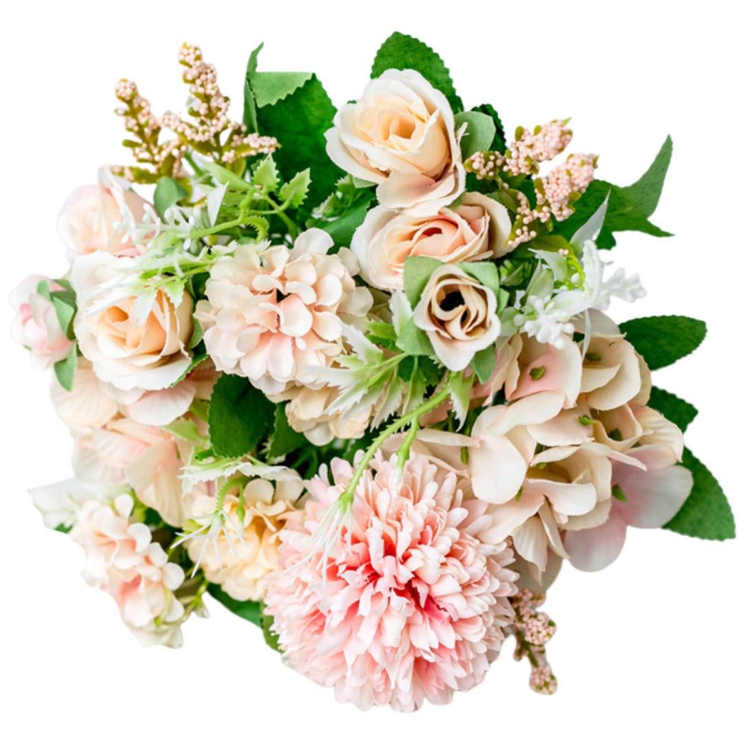 造花 花 フラワー 薔薇 バラ 牡丹 バラ×ピンク バリエーション画像