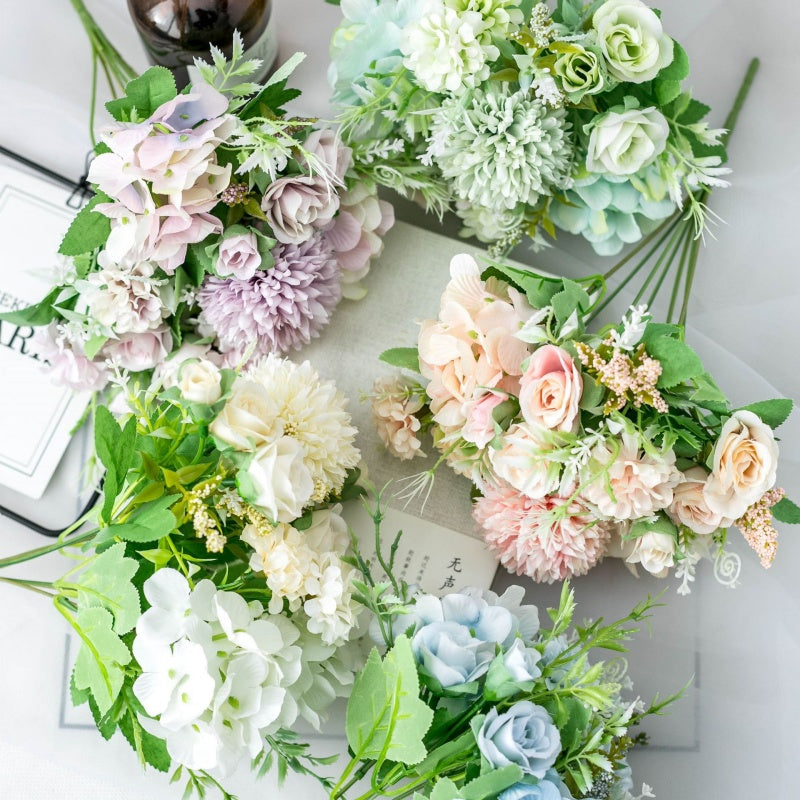 造花 花 フラワー 薔薇 バラ 牡丹 商品画像2