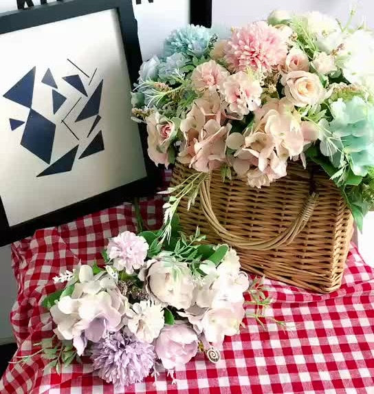 造花 花 フラワー 薔薇 バラ 牡丹 商品画像3