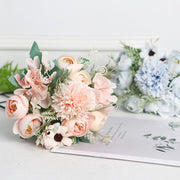 花束 造花 フェイクフラワー フェイクグリーン 一束 植物 インテリア 装飾 飾り 模様替え 水やり不要 枯れない イミテーション 人工 かわいい おしゃれ