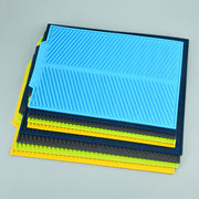 水切りマット 排水マット シリコン 折りたたみ 食器置き キッチン用品 断熱 洗い物 食器乾燥 皿置き 洗濯板 収納便利 滑り止め 台所用品 家事 単色 無地