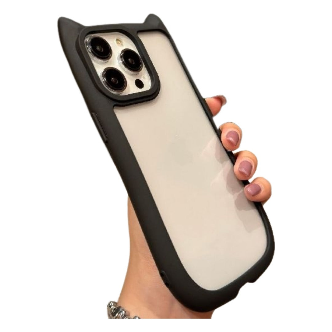 iPhone用ケース iPhone用カバー スマホケース スマホカバー 背面保護 猫 ねこ 傷予防 傷防止 iPhone17用 16用 15用 14用 13用 12用