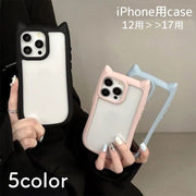 iPhone用ケース iPhone用カバー スマホケース スマホカバー 背面保護 猫 ねこ 傷予防 傷防止 iPhone17用 16用 15用 14用 13用 12用