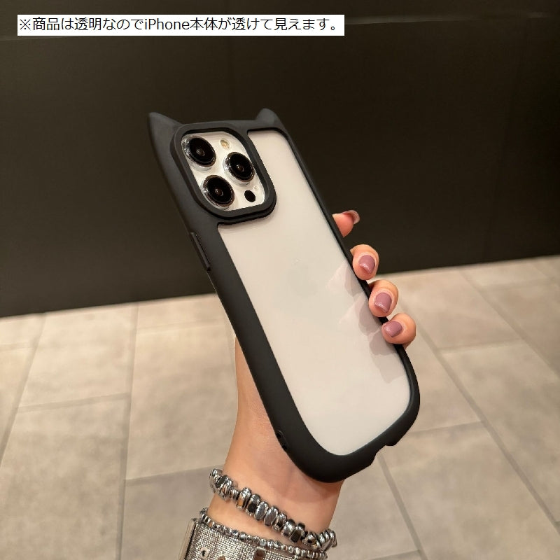iPhone用ケース iPhone用カバー スマホケース スマホカバー 背面保護 猫 商品画像3