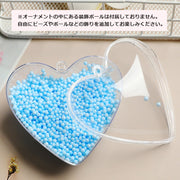 オーナメント イベント用品 飾り 吊り下げ クリア 透明 ハート パーティー 誕生日 結婚式 イベント サプライズ DIY 装飾 クリスマス ハロウィン