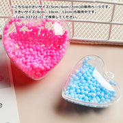 オーナメント イベント用品 飾り 吊り下げ クリア 透明 ハート パーティー 誕生日 結婚式 イベント サプライズ DIY 装飾 クリスマス ハロウィン