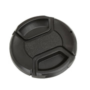 レンズキャップ カメラ用品 レンズカバー ワンタッチタイプ インナー式 37～82mm 簡単装着 ブラック