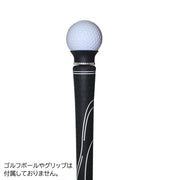 ボールピッカー ゴルフ用品 ボール拾い かがまず拾える グリップ用 吸盤タイプ ボール回収 球拾い カップ 回収器 ラウンド用品 グリップエンド 取り付け簡単 ボール回収用具 立ったまま回収 便利グッズ ゴルフクラブアクセサリー 黒