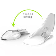 パター練習機 パッティング練習 ゴルフ練習 ゴルフ用品 コンパクト 折りたたみ可能 屋内 室内 自宅 おうち時間 ツートンカラー バイカラー 半透明 ホワイト ブルー シンプル 使いやすい