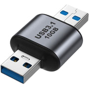 変換アダプター USB3.1 USB-A オス to USB-C Type-C メス OTG 充電 高速データ転送 10Gbps