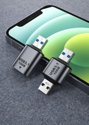 変換アダプター USB3.1 USB-A オス to USB-C Type-C メス OTG 充電 高速データ転送 10Gbps
