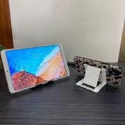 スマホスタンド タブレットスタンド 折り畳み式 卓上 コンパクト 角度調整可能 スマートフォンスタンド 滑り止め 軽量 持ち運び 携帯 無地 単色 シンプル スマホ立て デスク カラフル