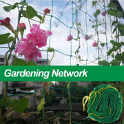 園芸ネット つる栽培ネット 幅0.9m×長さ1.8m 10cm角目 野菜誘引 つる性植物 キュウリ ゴーヤ 家庭菜園 緑のカーテン