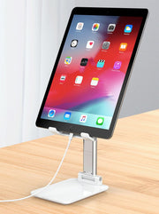 スマホスタンド タブレットスタンド 折りたたみ 小型 コンパクト 卓上 軽量 携帯用 持ち運び 高さ自由調節 角度調整可能 動画鑑賞 ミーティング ゲーム 便利