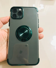 iPhoneケース スマホカバー アイフォン 落下防止 リング付き クリア 透明 薄型 軽量 背面保護 傷防止 スタンド機能 おしゃれ シンプル iPhone6 7 8 11 12 X XS XR XsMax 6s 6plus 6splus 7plus 8plus 11Pro 11ProMax 12mini 12Pro 12ProMax