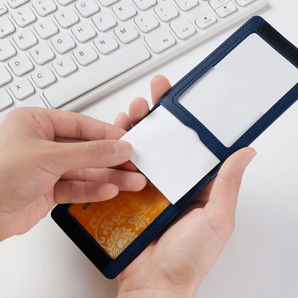 IDカードケース IDカードホルダー 二つ折り 縦型 パスケース レディース 商品画像3