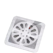 排水口シール 20枚セット バス用品 排水口シート 排水口カバー 正方形 髪の毛取り ゴミ取り 髪の毛 浴室 お風呂 使い捨て 詰まり防止 簡単 便利