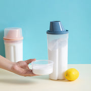 ランドリーボトル 詰め替えボトル 1000ml 1500ml 洗濯洗剤 粉洗剤 計量 容器 ケース 洗剤ボトル 詰め替え用 ディスペンサー シンプル 使い分け 便利 お洒落 コンパクト