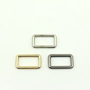 角カン 手芸用品 ハンドメイド 手作り 金具 DIY 1.2cm 1.6cm 1.9cm 2.5cm 3.2cm 3.8cm 5cm ゴールドカラー シルバーカラー ガンメタ バッグ カバン 鞄 ショルダー ベルト