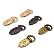手カン ネジ式 単品 吊り下げ金具 留め具 サイドクリップバックル ハンドメイド 手芸用品 手作り DIY 裁縫材料 おしゃれ 便利 交換 ゴールドカラー ガンメタ ブロンズ