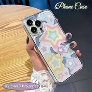 iPhoneケース iPhoneカバー スマホカバー スマホケース 背面保護 傷防止 星 スター かわいい おしゃれ キュート iPhone 13 14 15 16 Pro ProMax plus 携帯カバー アイフォン スマートフォン