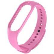 Xiaomi Mi band スマートウォッチバンド 交換用 ベルト シャオミ 3 4 5 6 7 ソフト 無地 シンプル メンズ レディース カラバリ豊富