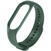 Xiaomi Mi band スマートウォッチバンド 交換用 ベルト シャオミ 3 4 5 6 7 ソフト 無地 シンプル メンズ レディース カラバリ豊富