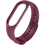 Xiaomi Mi band スマートウォッチバンド 交換用 ベルト シャオミ 3 4 5 6 7 ソフト 無地 シンプル メンズ レディース カラバリ豊富