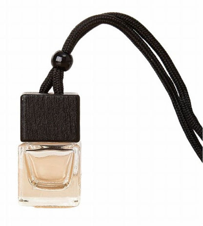 車用香水瓶 芳香剤ケース 吊り下げ カーディフューザー瓶 アロマディフューザー瓶 8ml クリア バリエーション画像