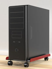CPUスタンド PCラック キャスター付き サイズ調節可能 パソコンワゴン PCワゴン デスク下収納 オフィス家具 家具 PCスタンド パソコンカート CPUキャスター 省スペース 安定感 散熱 固定 移動 台車 ストッパー付き 収納ラック 多用途 ブラック ホワイト 黒 白