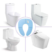 補助便座 子ども用便座 折りたたみ式 キッズ ベビー トイレ補助 トイトレ トイレ練習用 トイレ用品 折り畳み式 吸盤付き 携帯 コンパクト 持ち運び 可愛い キュート シンプル 旅行 外出 お出かけ 出先