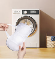 洗濯ネット ブラジャー用 ランドリーネット 洗濯用品 日用品 メッシュ 通気性 持ち手 下着 肌着 ランジェリー 型崩れ防止 固定ベルト 摩擦防止