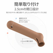 ドアノブカバー グリップクッション シリコン製 衝突防止 静電気防止 壁の傷つき防止 滑り止め 怪我防止 汚れ防止 キズ防止 レバーハンドル用 柔らかい クッション ソフト 子供安全対策 部屋 家具 扉 トイレ リビング